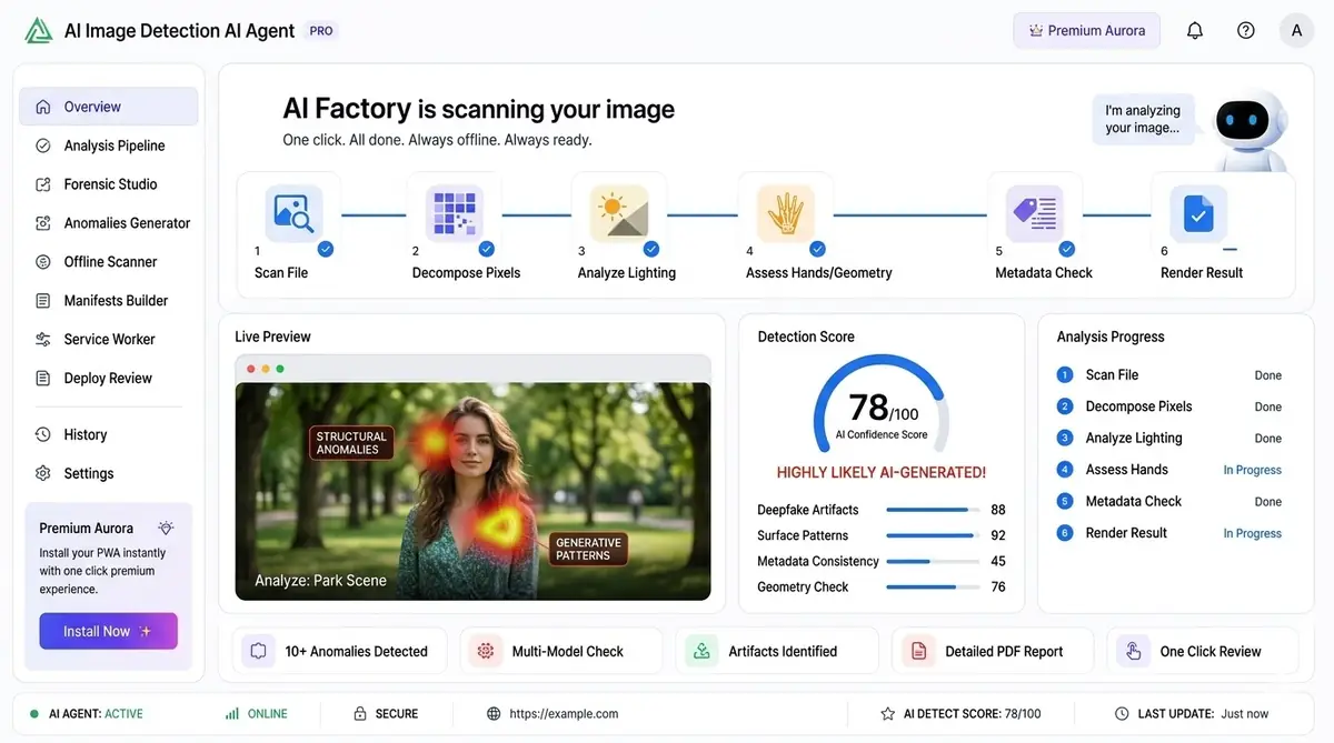 AI Moroccan food agent — example of the AI tool dashboard software